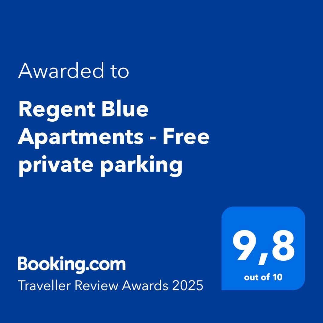 Regent Blue Apartments - Free Private Parking Mostar Exteriör bild
